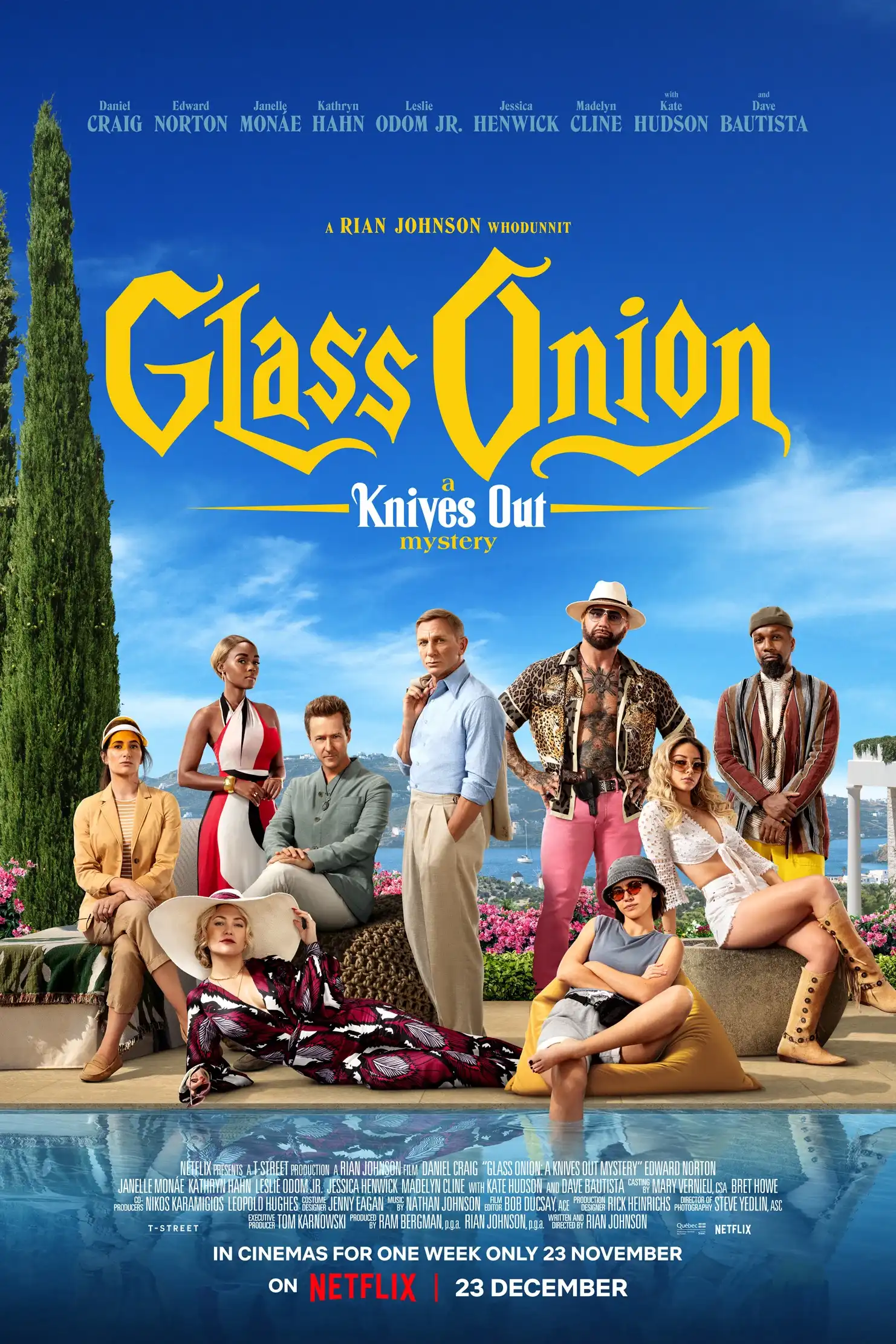 Glass Onion: A Knives Out Mystery / Glass Onion: Film z serii 'Na noże' 2022